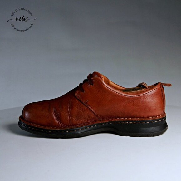 UGG 5527 Split Toe Leather Oxford Dress Shoes‎ Brown Men 8 main image 5